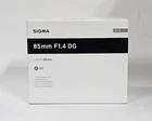 Sigma 85mm F1.4 Art DG HSM L-Mount (OPEN BOX)