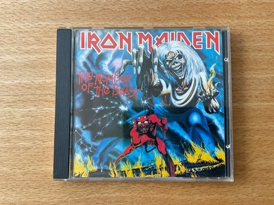 CD Iron Maiden - The Number of the Beast, 1st press 1987 Made in England sg vg - Bild 1 von 4