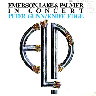 Lake & Palmer Emerson In Concert: Peter Gunn/Knife Edge Vinyl Single 7inch
