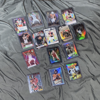 #ad Panini 2023 24 NBA 14 Card Lot Monopoly Prizm Contenders Auto Parallel #’d $100.00