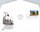 S09-1864, SPANISH SETTLEMENT OF THE SOUTHWEST 400TH ANNIV., PCS FDC