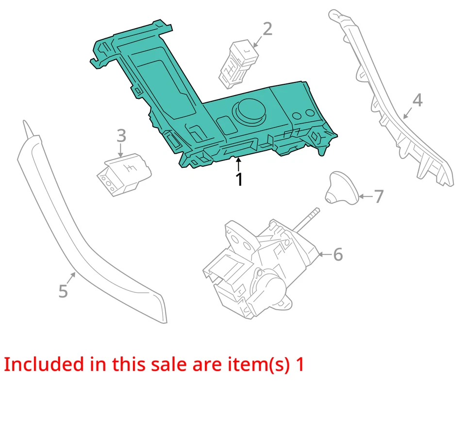 2014 Lexus Ct200h SHIFT крышка с ободком CJGMP - Изображение 3 из 4