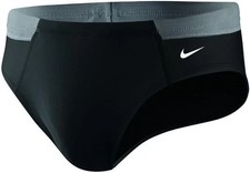 NIKE NX PERFORMANCE SWIMWEAR BRIEF VICTORY COLOR BLOCK NESS4040 SIZE 22 BOY'S