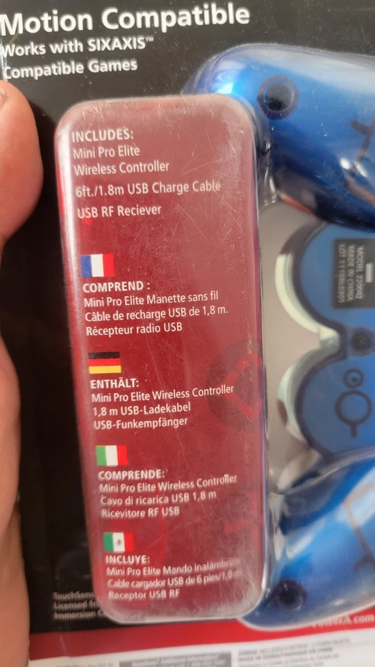 New PowerA Mini Pro Elite 220042 Wireless Controller For PlayStation 3 - Image 4 of 4