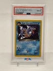 2000 Pokemon Rocket Prerelease #8 Dark Gyarados Holo PSA 8