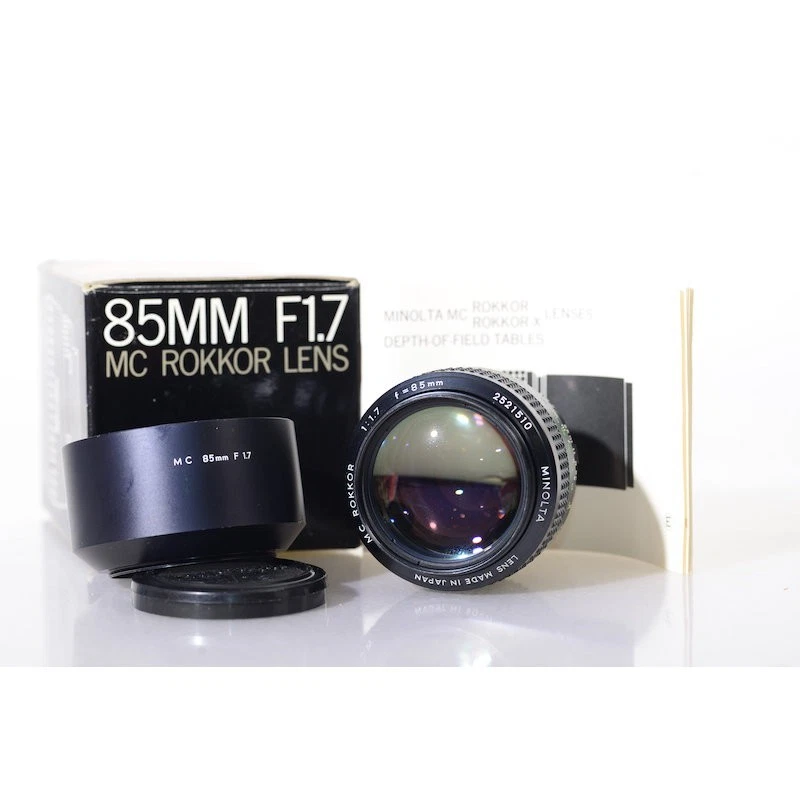 Объективы Minolta 85 мм f/1.7 - огромный выбор по лучшим ценам | eBay
