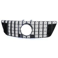 Sport Kühlergrill Schwarz Glanz passt für Mercedes ML W164 Facelift 2008-2011