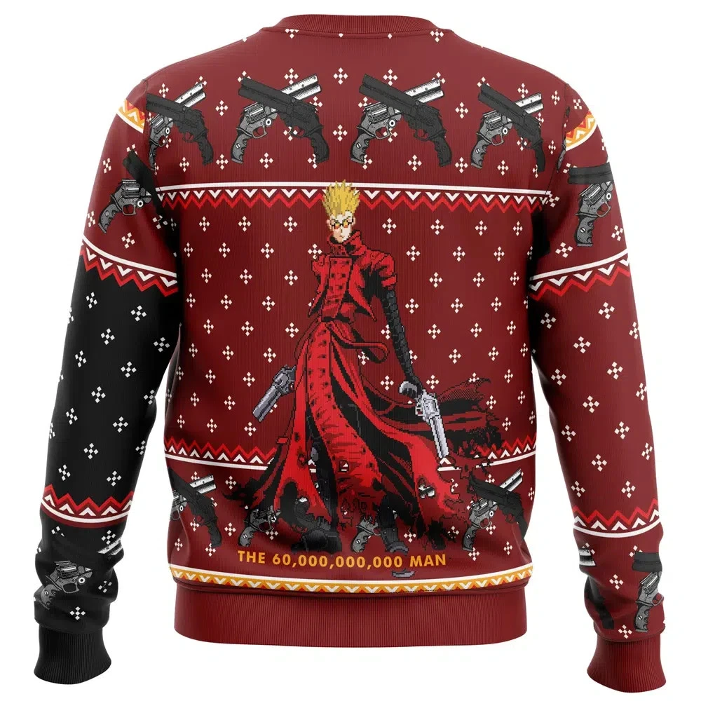 Trigun Vash the Stampede Ugly Christmas Sweater