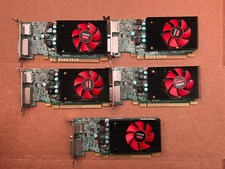 LOT OF 5 DELL AMD RADEON 430 00F8PX 2GB GDDR5 PCIE DVI DP LOW PROFILE VIDEO CARD