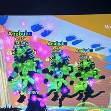 Anububu Infinity Pets Characters Screenshot Diamond & Emerald Levels 234-226