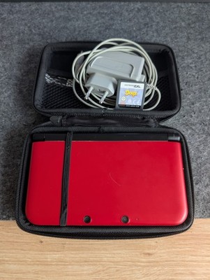 Nintendo 3DS XL Rot + Ladekabel + 1 Spiel