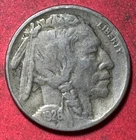 1926S US Buffalo Nickel! "San Francisco" Mint! CHOICE FINE! "KEY DATE" Old Coin!