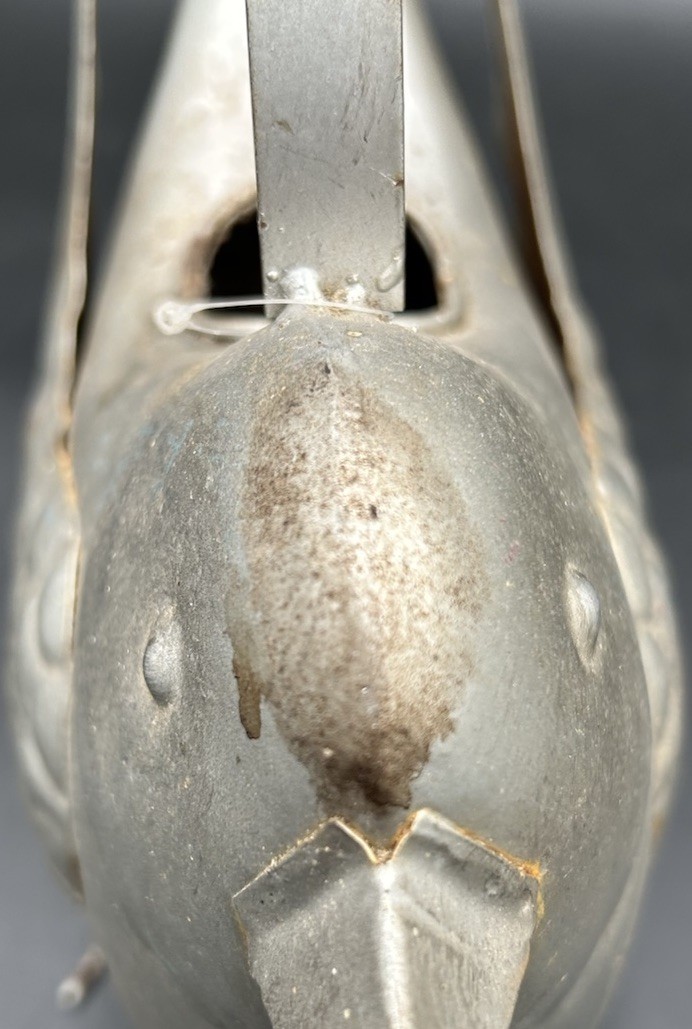 Metal Bird Watering Can Rustic Garden Charming Unique Decor Good Condition
