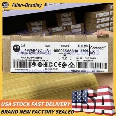 AB 1769-IF16C Ser A CompactLogix 16-Ch Analog Input New Fast 1PC