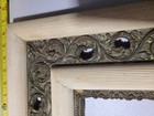 ANTIQUE HAND CARVED VICTORIAN GILTED FRAME WITH PICTURE.  FROM 1800s. 26 X 30 — photo 10