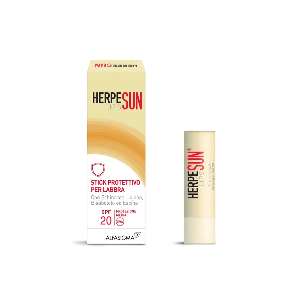 Alfasigma Herpesun Defend Stick Protettivo Labbra SPF20, 5ml