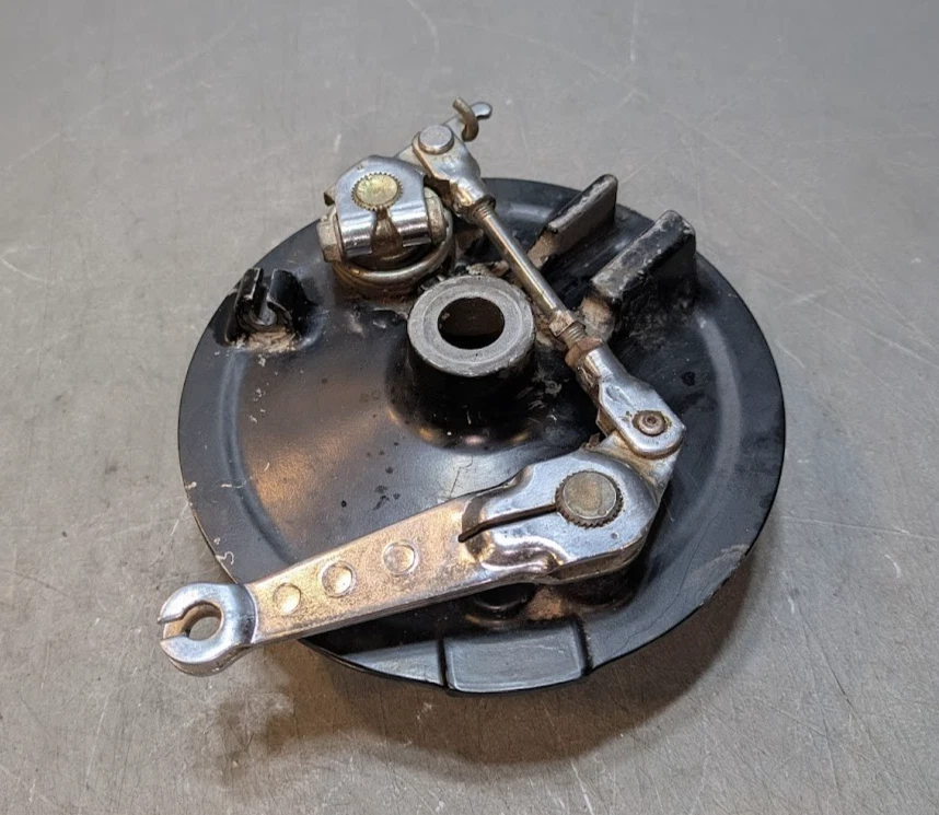 Zapatas de palanca de brazo de placa de freno delantera Honda XL500R Foto 2 de 3