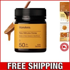 Raw Manuka Honey MGO 50 , New Zealand Honey, Non-GMO, 3rd-Party Tested, Glyph...