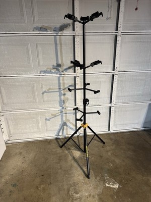 Hercules GS526BPLUS Universal 6-Piece Guitar Auto Grip Display Stand