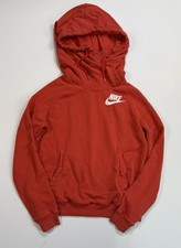 Nike Women's Sportswear Rally Funnel Neck Pullover Hoodie University Red medium