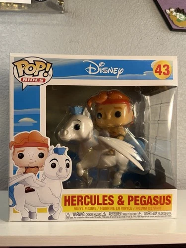 Funko Pop! Rides Hercules & Pegasus Vinyl Disney Hercules #43 Multicolor Figure
