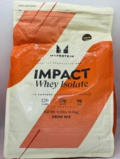 MyProtein Impact Whey Isolate Drink Mix, Chocolate Milkshake 5.5lb EXP 4/26
