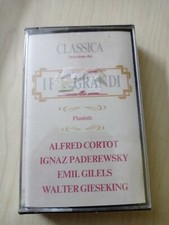 I PIANISTI VOL.1-CORTOT GILELS GIESEKING PADEREWSKY MC MUSICASSETTA SIGILLATA
