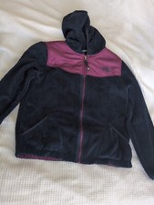 Girls Navy Fleece HoodieNorth Face Jacket Size 18