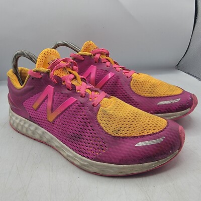New Balance Fresh Foam Zante Mens Pink Orange Athletic Shoes Casual  KJZNTIGY