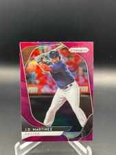 2020 Panini  Prizm J.D. Martinez Purple Holo Prizim #244