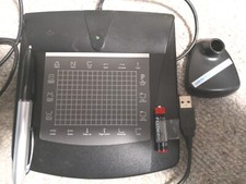 Vintage DigiPro 4" x 3" Drawing Tablet with Pen