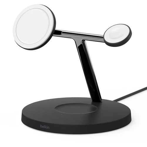 Belkin BOOSTCHARGE Pro 3-in-1 Wireless Charger With MagSafe WIZ009ttBK 1