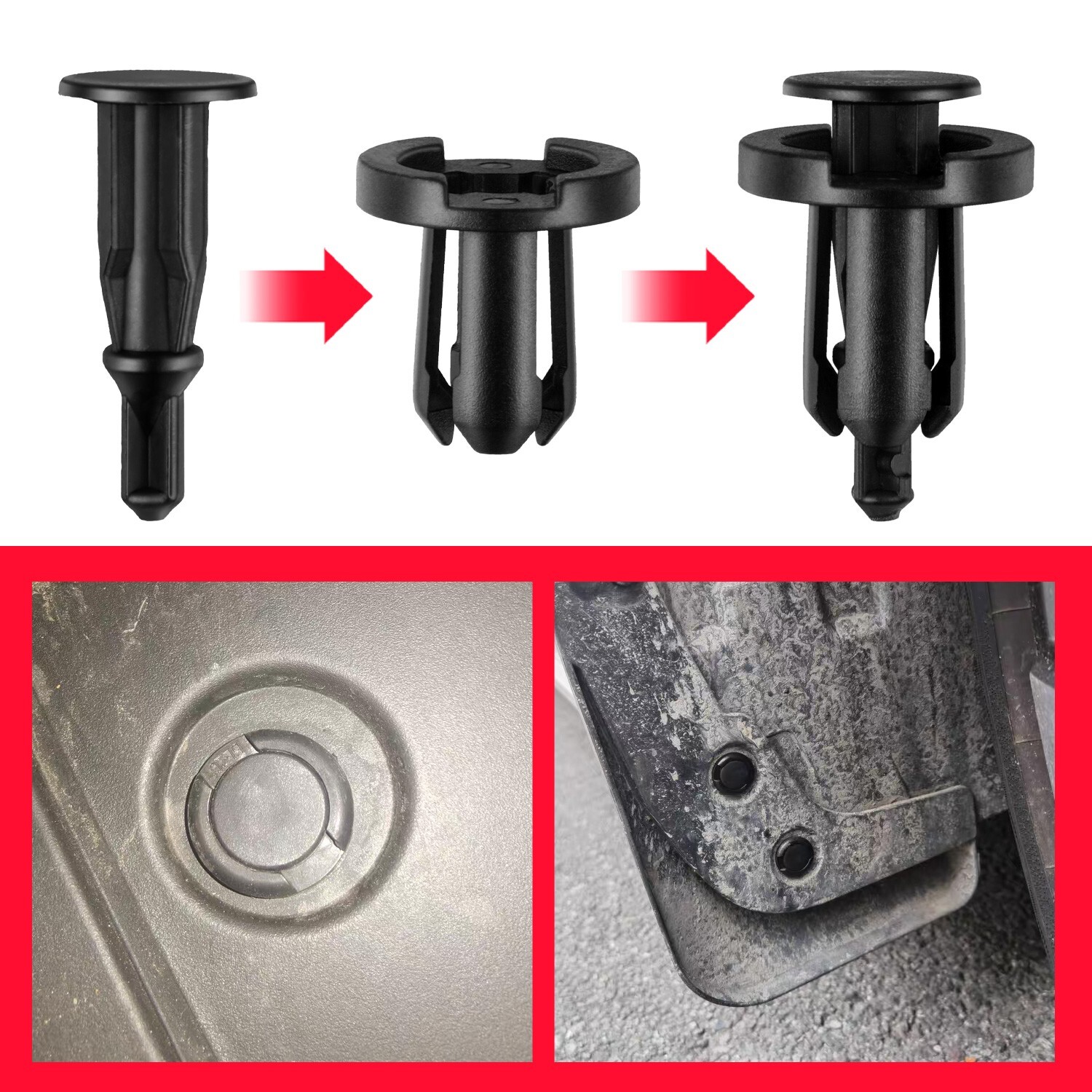 For Honda Civic 100X Bumper Fender Moulding Side Garnish Grille