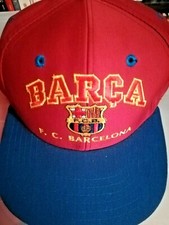  Barcellona FC BARCA Cappello Berretto HAT VINTAGE  tg Unisex Cotone 