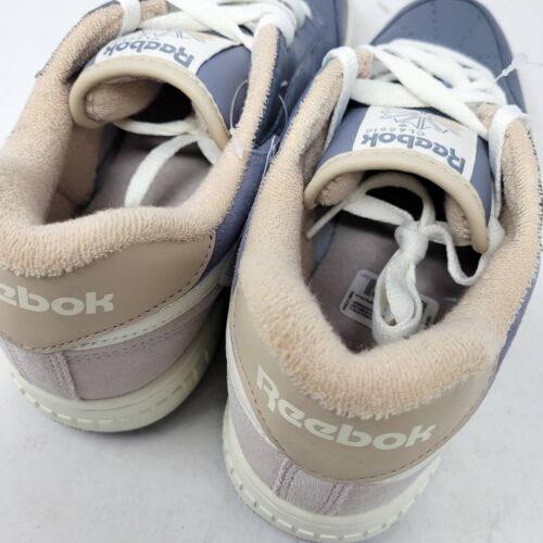 Reebok BB 4000 Low-Top Basketball Grey Tan Off White EH3345 US 8.5 /UK 7.5 EU 41 - Picture 7 of 12