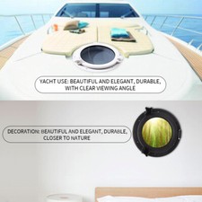 215mm Yacht Marine RV Porthole Skylight Window Decorative Watertight Window