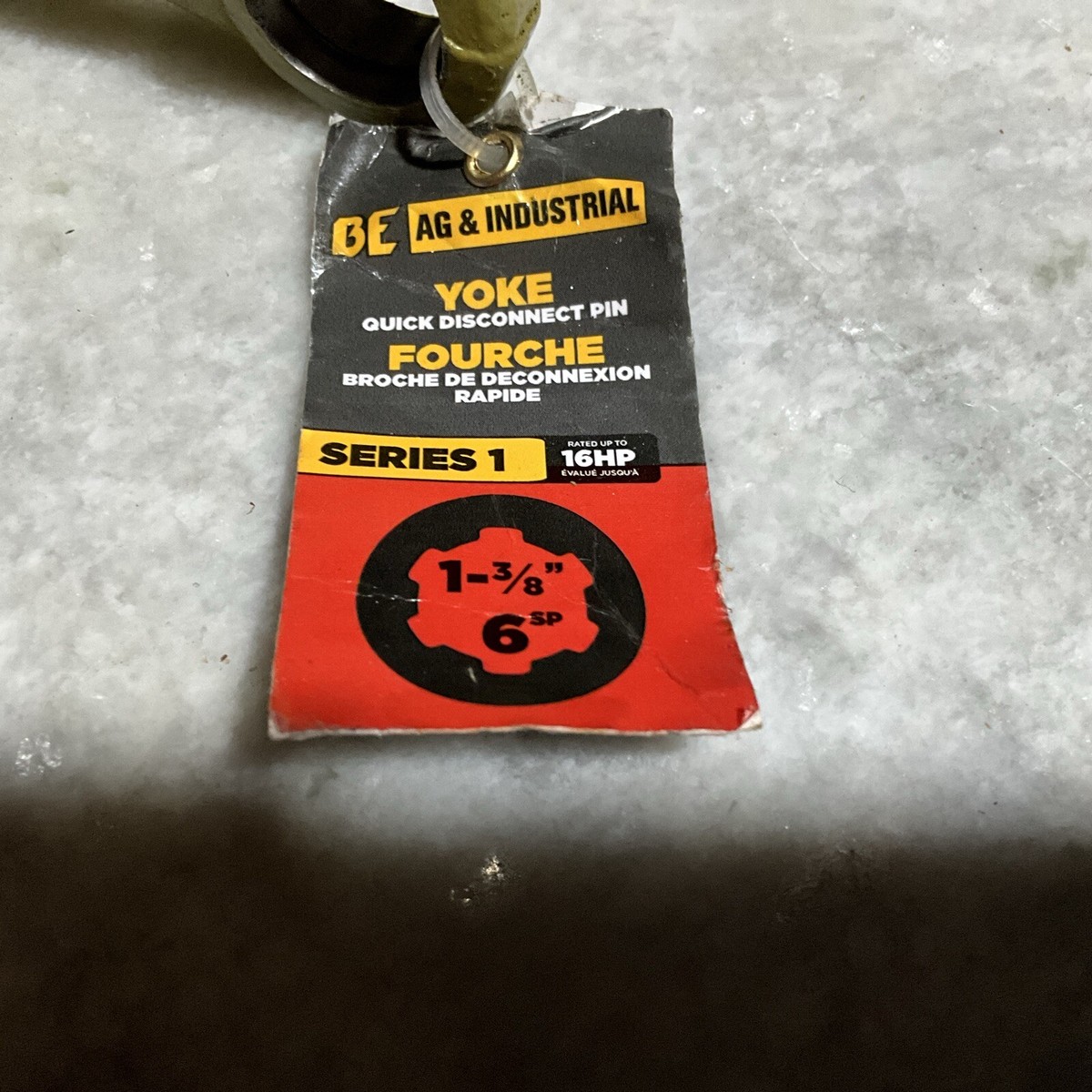 PTO Replacement Yoke Series 1 1-3/8