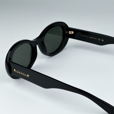 Gucci Men AUTHENTIC Sunglasses Black Grey Oval GG1587S 001  display picture 1