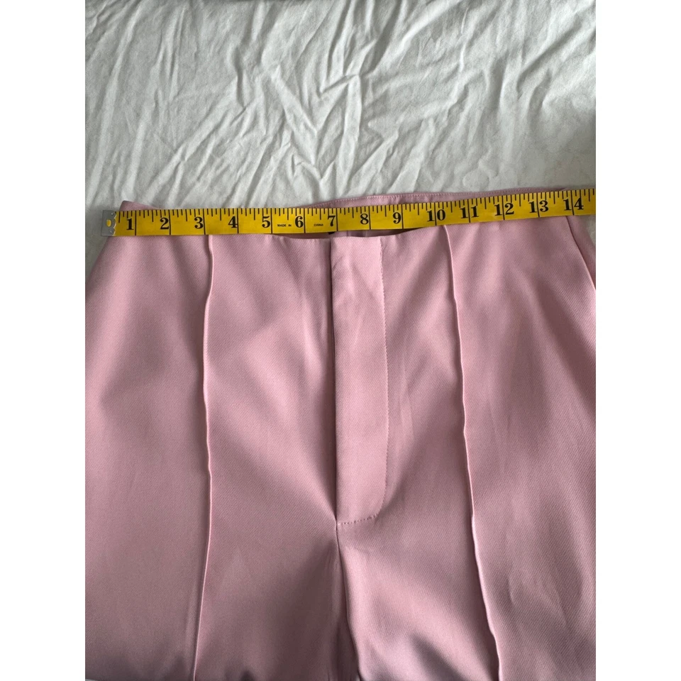 Missguided 粉色正装裤高腰职业休闲长裤 US 6 — 第 3/4 张图片