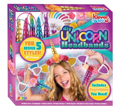 Kit fascia unicorno arte e artigianato fai da te unicorno set unicorno 5 stili ragazze unicorno