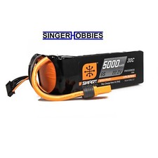 Spektrum 22.2V 5000mAh 6S 30C Smart LiPo Battery: IC5 SPMX50006S30 HH