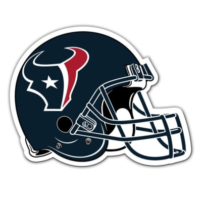 Fremont Die Houston Texans Helm Magnet, Magnet-Vinyl, 8'', Teamfarben