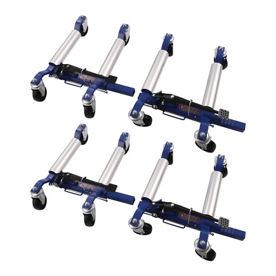 Ratcheting Wheel Dolly Mechanical Heavy Duty Self Loading Wheel Dollies 1300lbs 