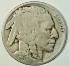1925 P Buffalo Indian Head Nickel 5c Five Cents US Circulated Coin CR-145
