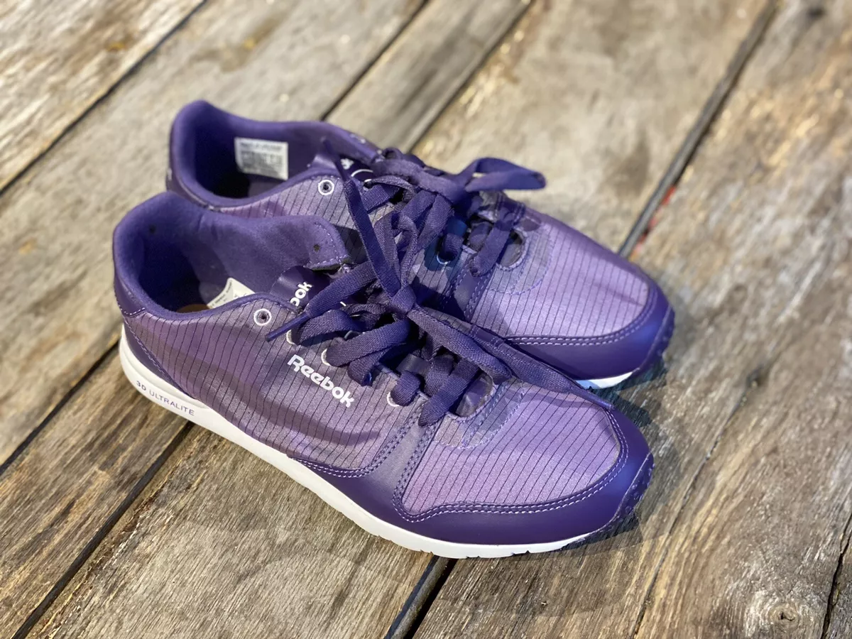 Womens US Sz 7 Reebok 3D Ultralite Purple Sneakers Athletic V58493