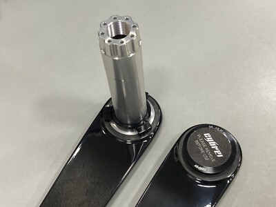 Cybrei Road Carbon Crank Arm DUB (Cinch) Black , 165mm,167.5mm