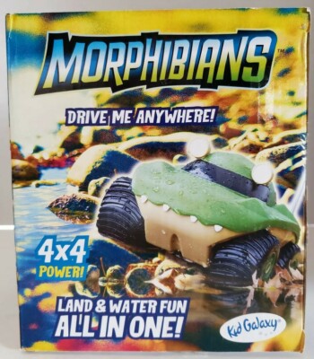 WATERPROOF GATOR R/C 4x4 LAND AND WATER ALL-IN-ONE VEHICLE, MORPHIBIANS 