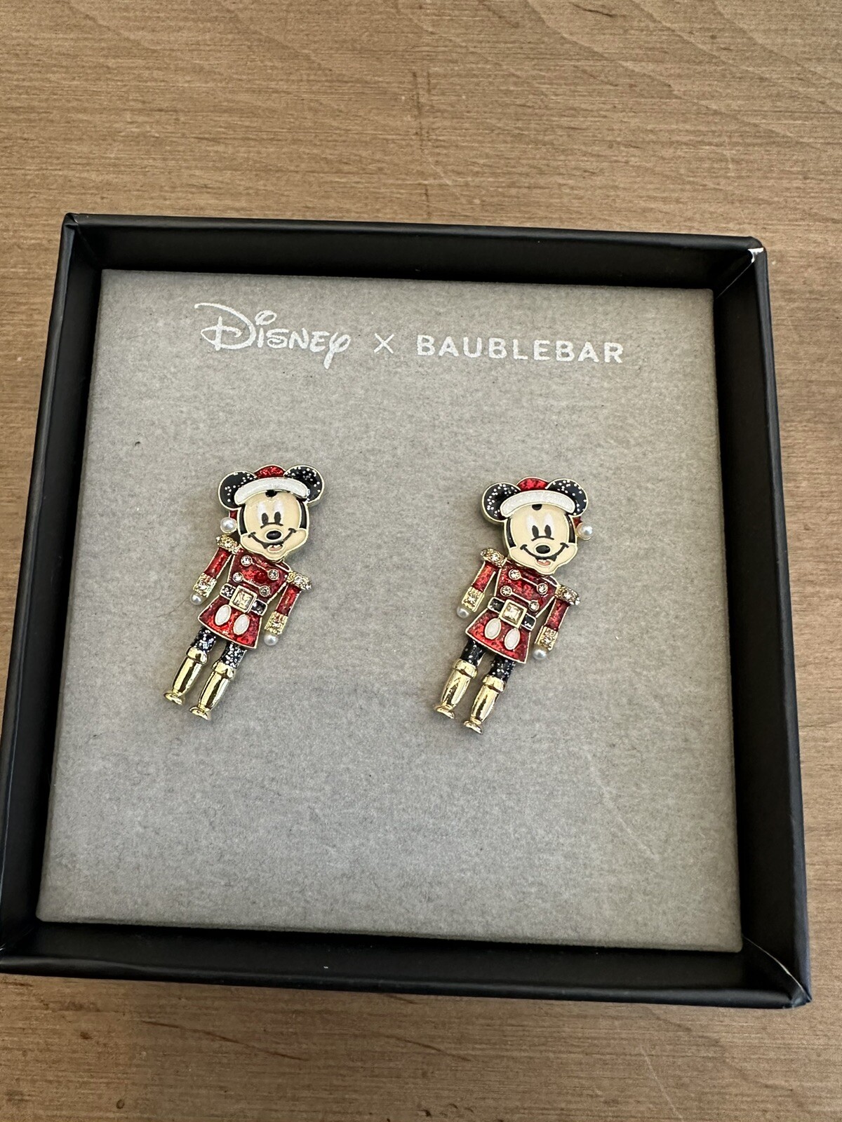 DISNEY X BAUBLEBAR Mickey Mouse Nutcracker Earrings eBay