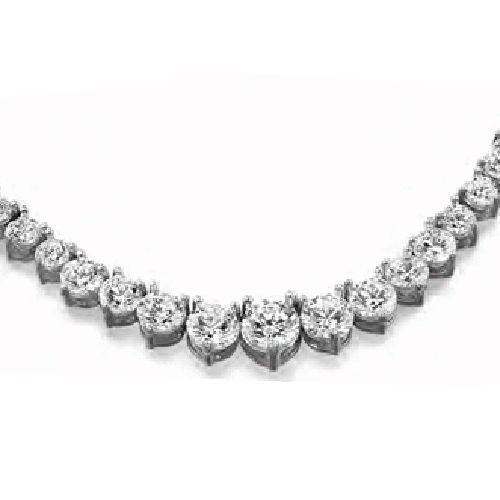 16.55 carat Round Diamond Tennis 