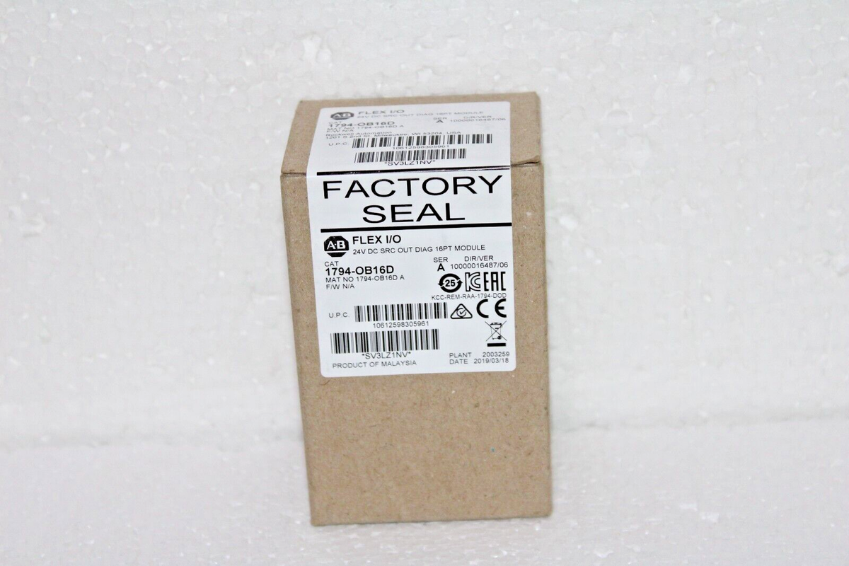 Modulo di uscita digitale Allen Bradley 1794-OB16D /A Flex 16